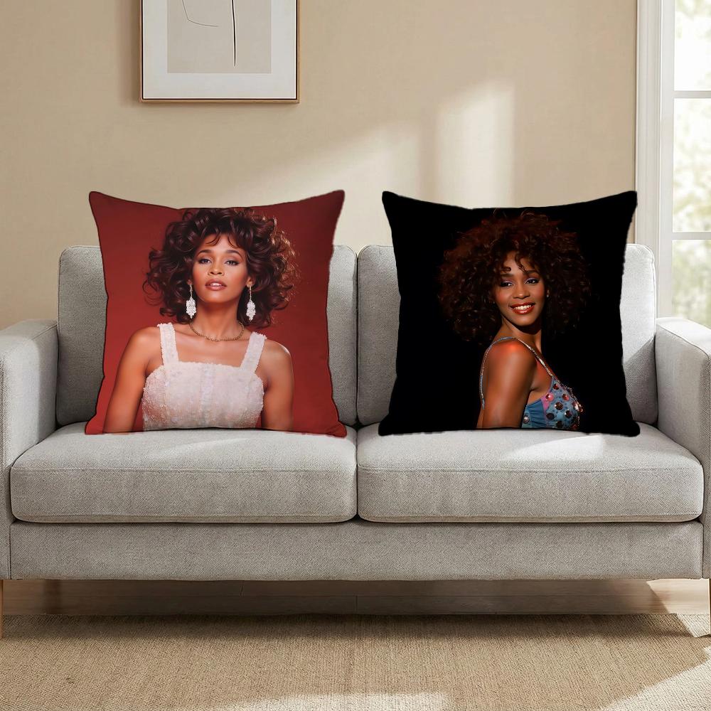 singer - Whitney Houston Cushi - Home Decor Houston のレビューと価格