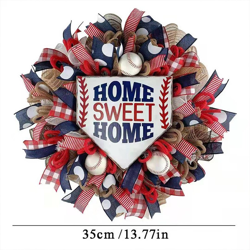 USA Independence Day Themed Wr - Home Decor Usa のレビューと価格
