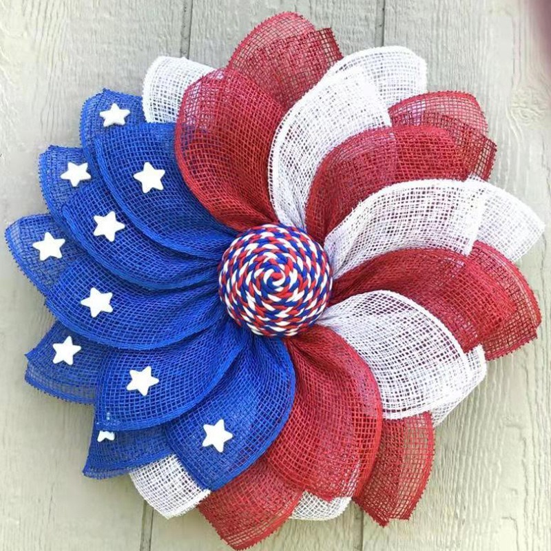 USA Independence Day Themed Wr - Home Decor Usa のレビューと価格