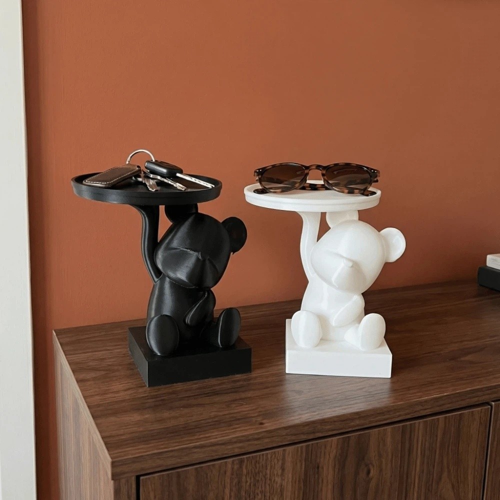 Exquisite Funny Bear Storage T - Home Decor Aesthetic Pinterest のレビューと価格
