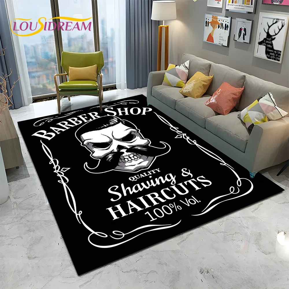 Barber Shop Sign 3D Skull Vint - Home Decor Online Shopping のレビューと価格