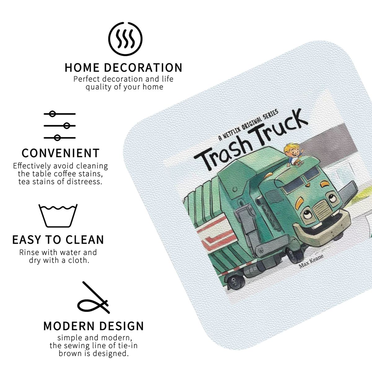 Trash Truck Cartoon Netflix Co - Home Decor Netflix のレビューと価格