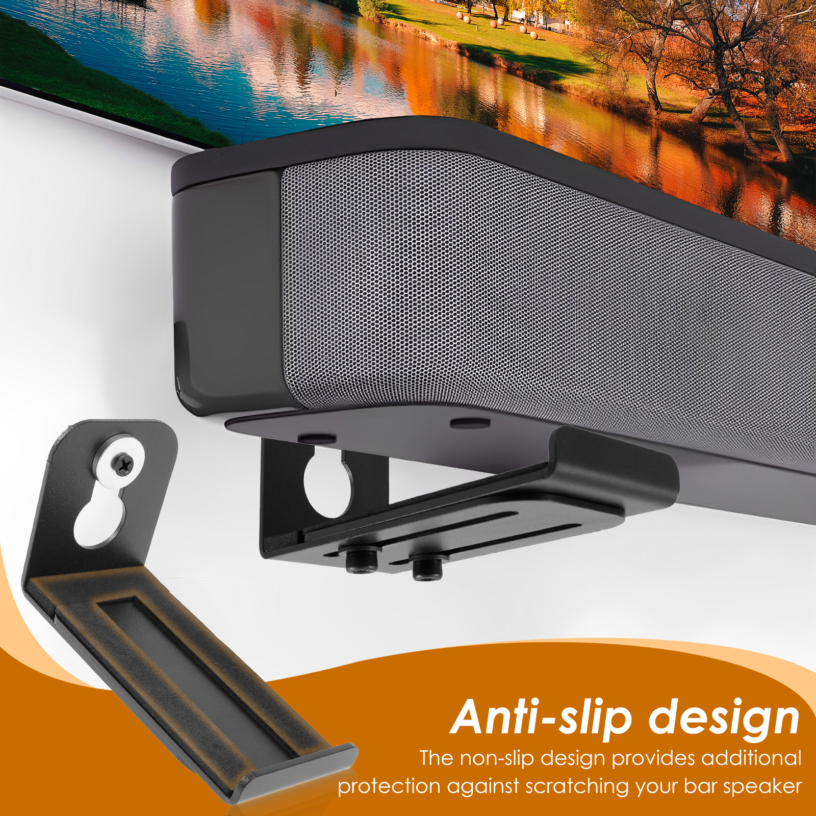 2Pcs Soundbar Speaker Stands W - Home Decor Nepal のレビューと価格