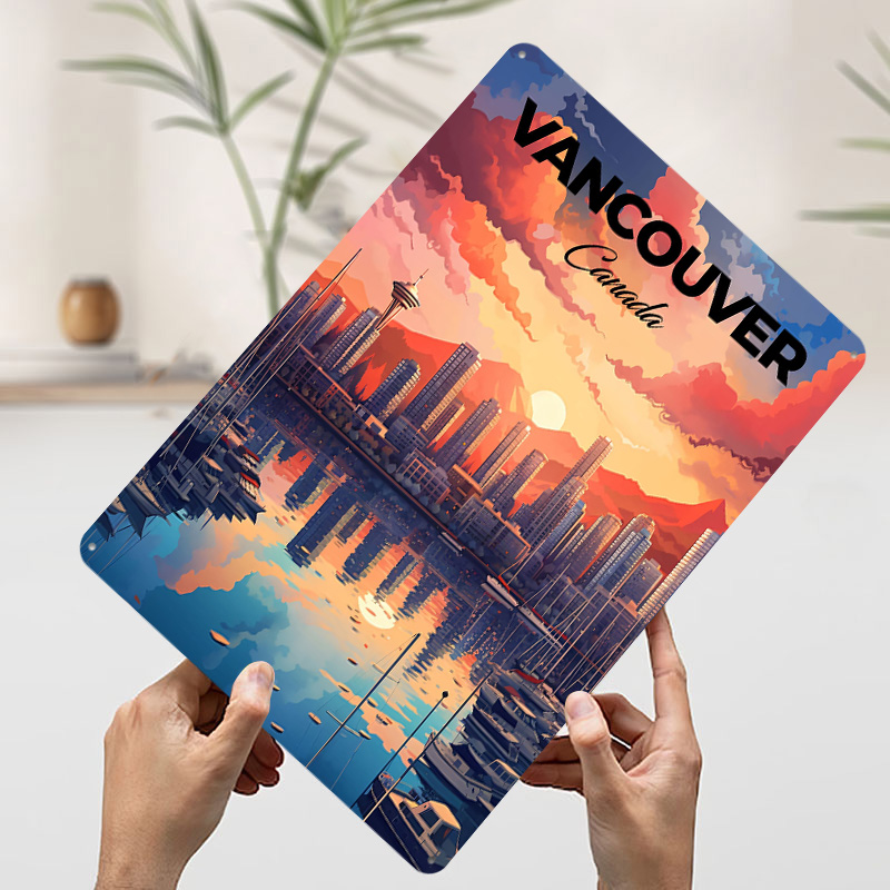 Vancouver Travel Print Printin - Home Decor Vancouver のレビューと価格