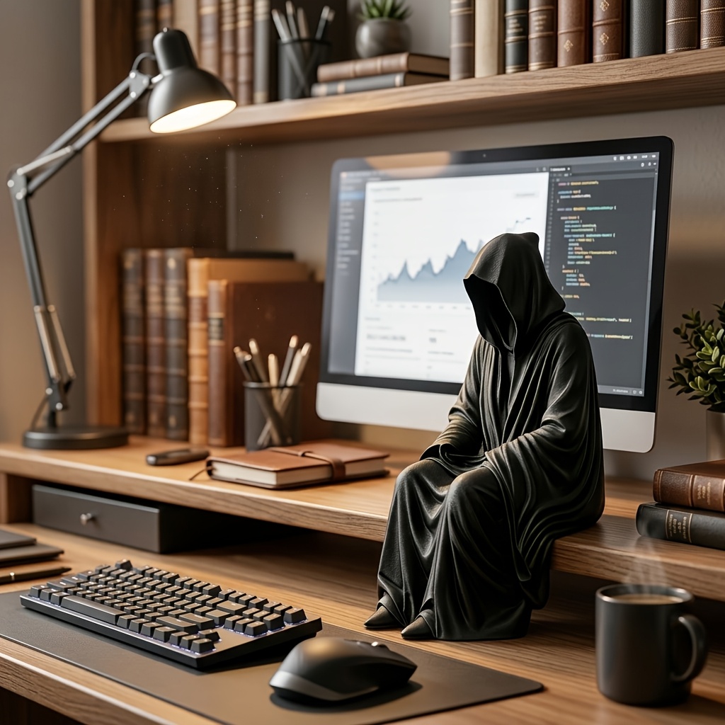 3D Printed Grim Reaper Bookend - Aesthetic Bookend のレビューと価格