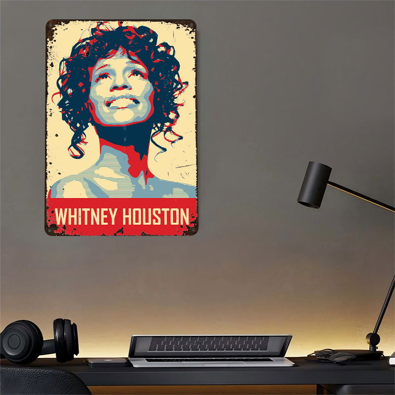 Whitney Houston Personalized 3 - Home Decor Houston のレビューと価格