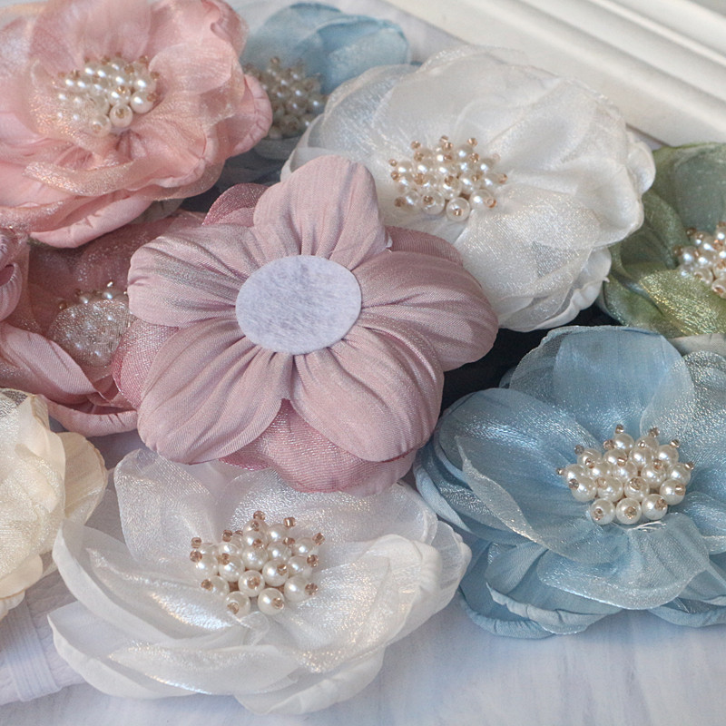 5PCS 7.5CM Chiffon Organza Fab - Home Decor Center のレビューと価格