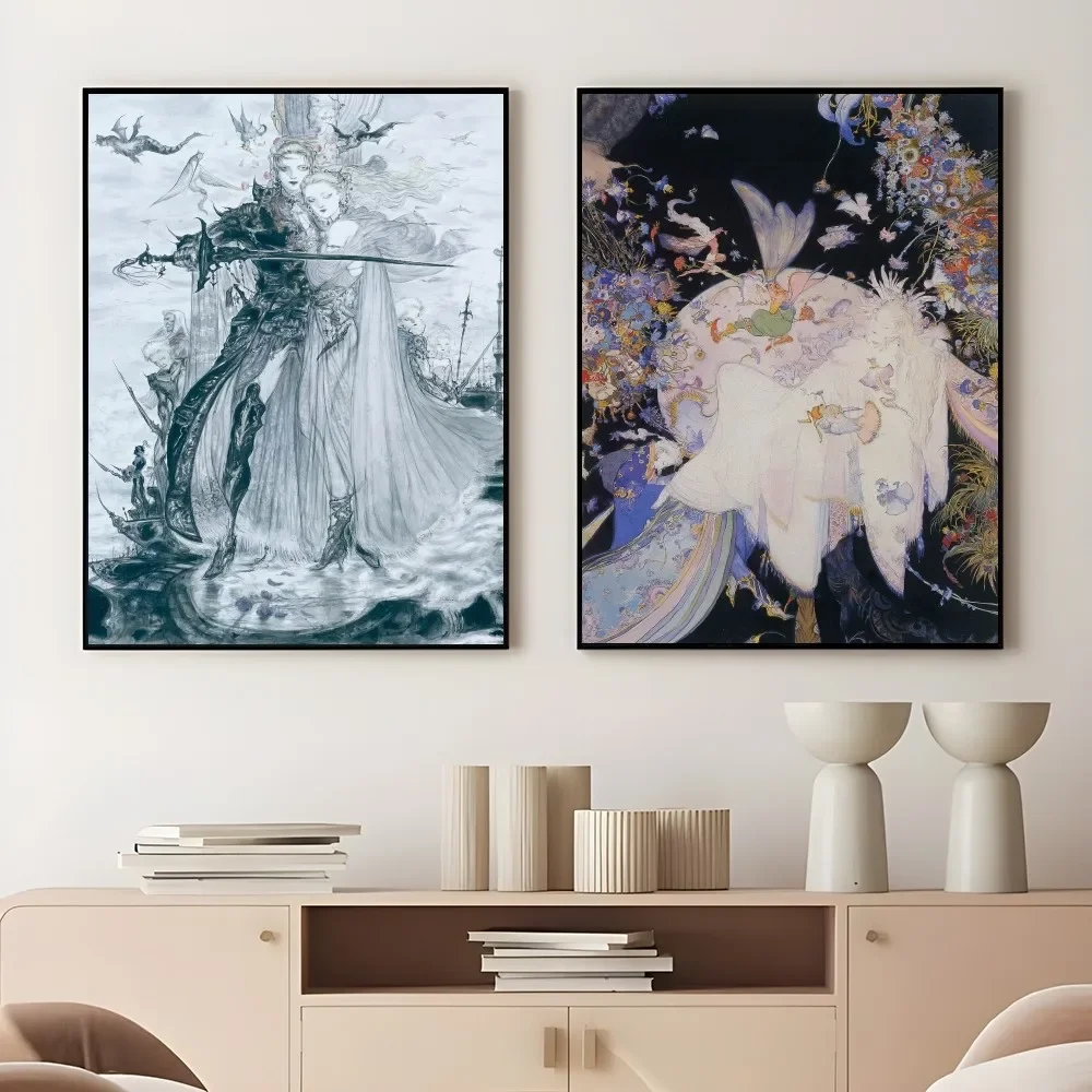 Yoshitaka Amano Final Fantasy  - Home Decor Games Free のレビューと価格