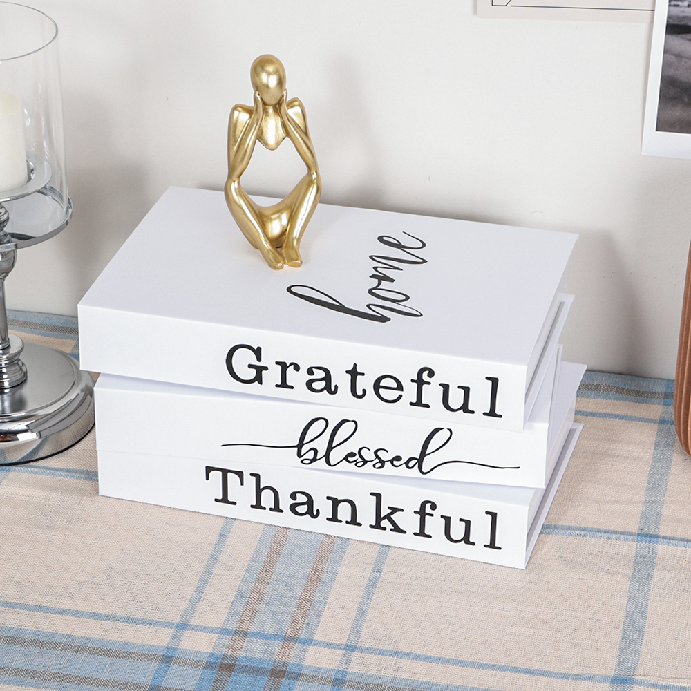 3pcs/Set Modern Fake Books Dec - Home Decor Catalog のレビューと価格