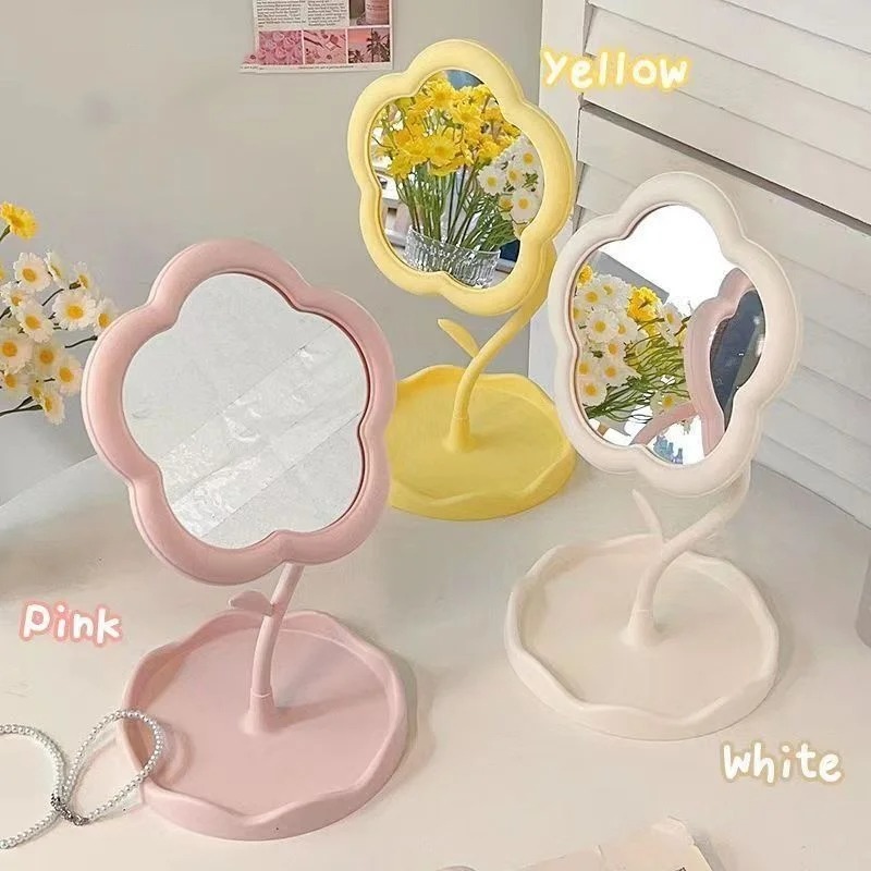 Mirror Desktop Flower Mirrors  - Home Decor Online Free のレビューと価格