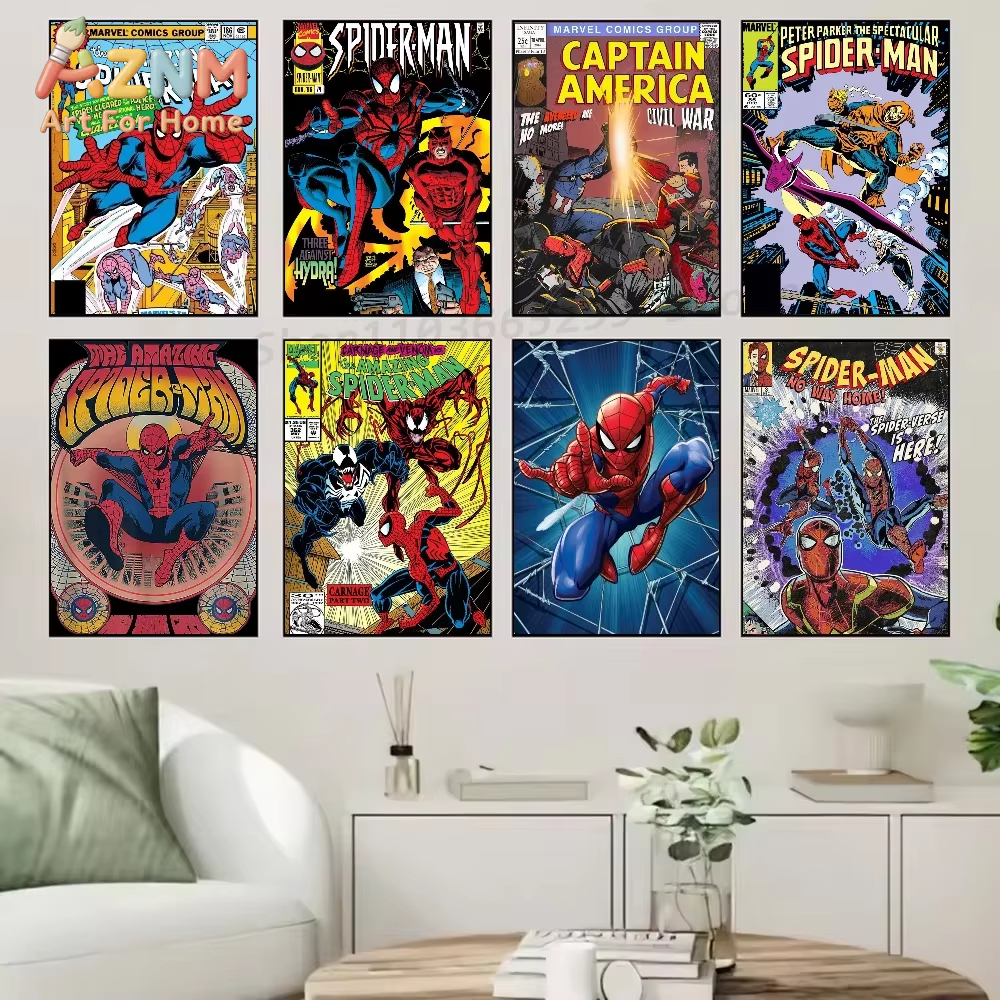 Marvel Movie SpiderMan Wall Ar - Geometric Wall Art のレビューと価格