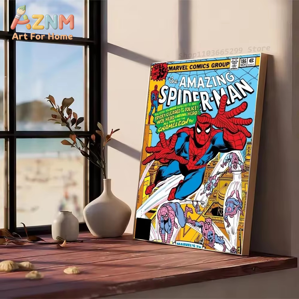 Marvel Movie SpiderMan Wall Ar - Geometric Wall Art のレビューと価格