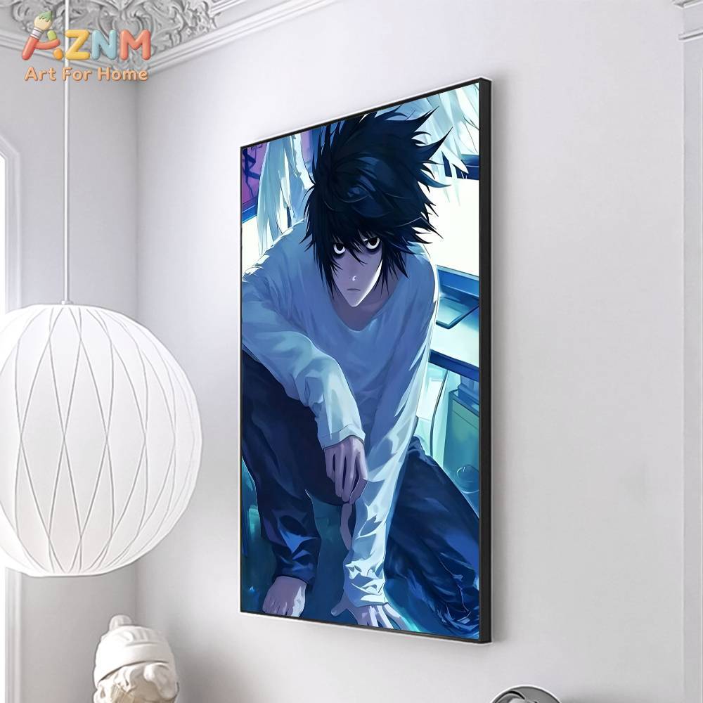 AZNM Death Note Anime Characte - Geometric Wall Art のレビューと価格