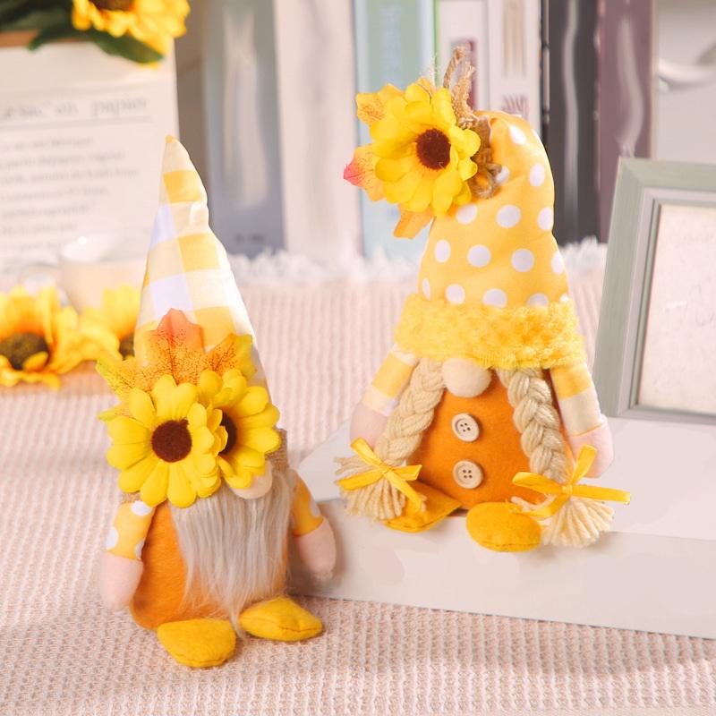 New Sunflower Farmhouse Gnome  - Home Decor Catalog のレビューと価格