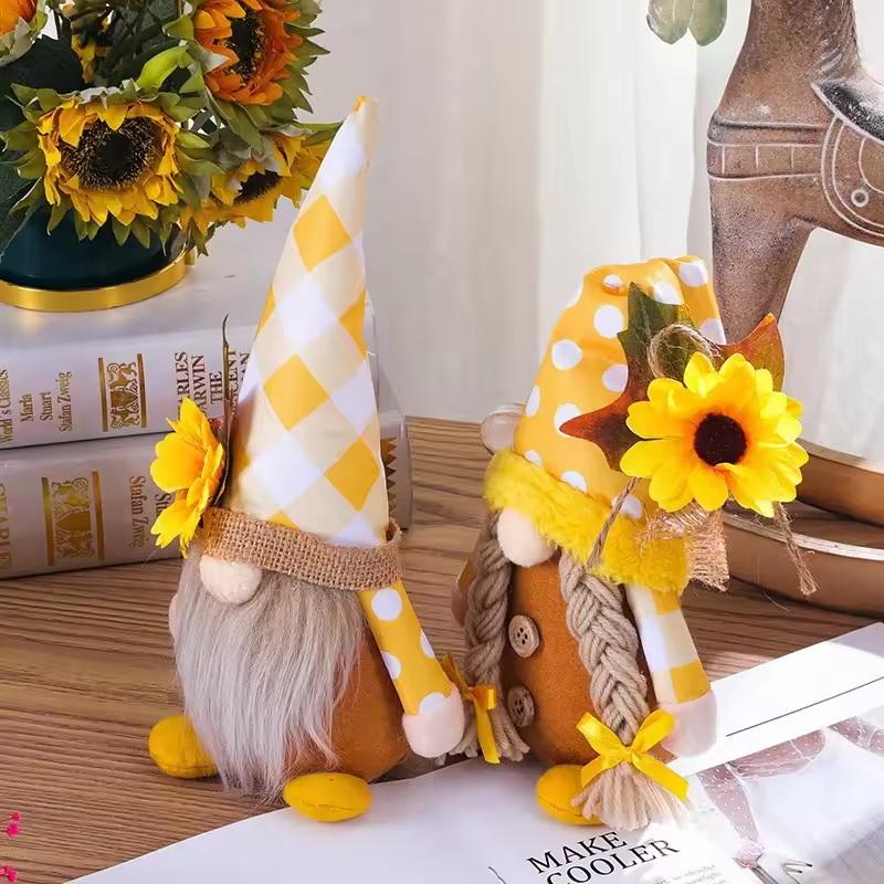 New Sunflower Farmhouse Gnome  - Home Decor Catalog のレビューと価格