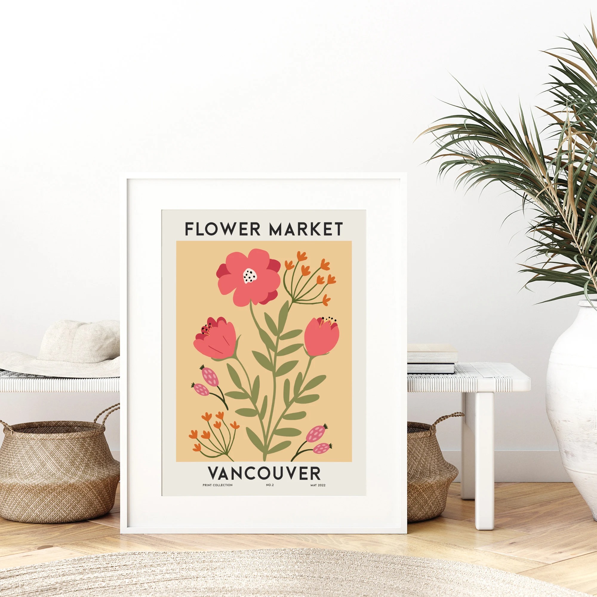 Flower Market Vancouver Colorf - Home Decor Vancouver のレビューと価格