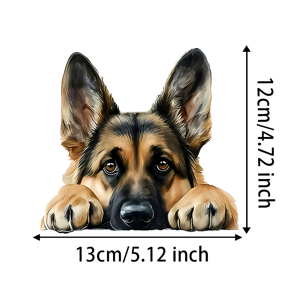 1PC Lying German Shepherd Viny - Germany Home Decor のレビューと価格