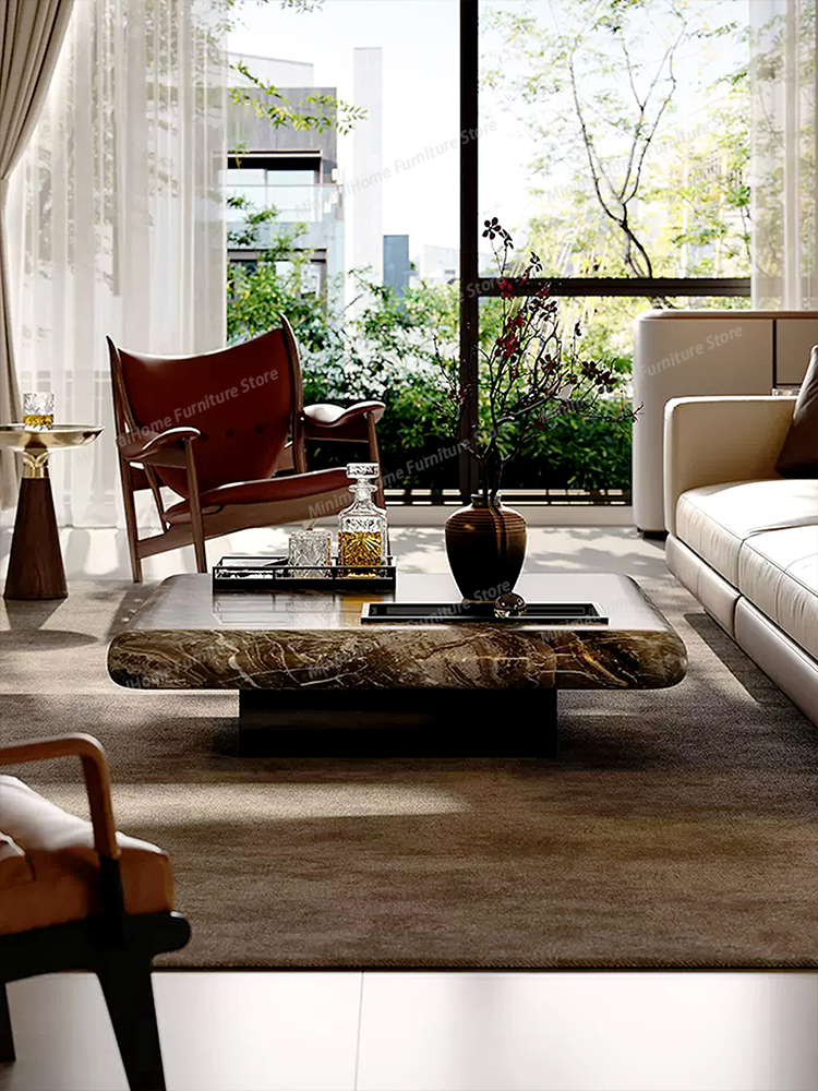 Italian Marble Square Coffee T - Home Decor Center のレビューと価格