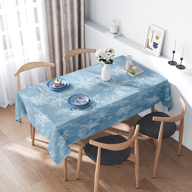 Snowflake Dining Tablecloth Wi - Home Decor Online Shopping のレビューと価格
