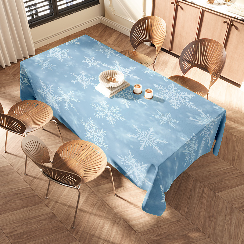 Snowflake Dining Tablecloth Wi - Home Decor Online Shopping のレビューと価格