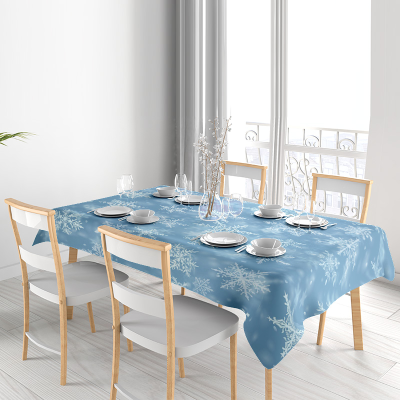 Snowflake Dining Tablecloth Wi - Home Decor Online Shopping のレビューと価格