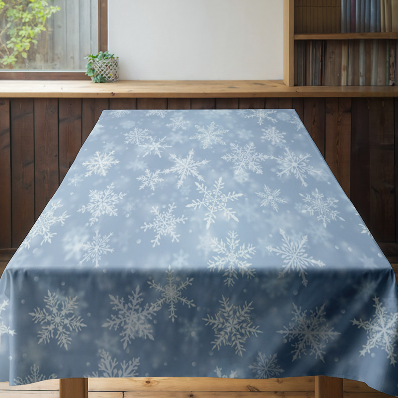 Snowflake Dining Tablecloth Wi - Home Decor Online Shopping のレビューと価格